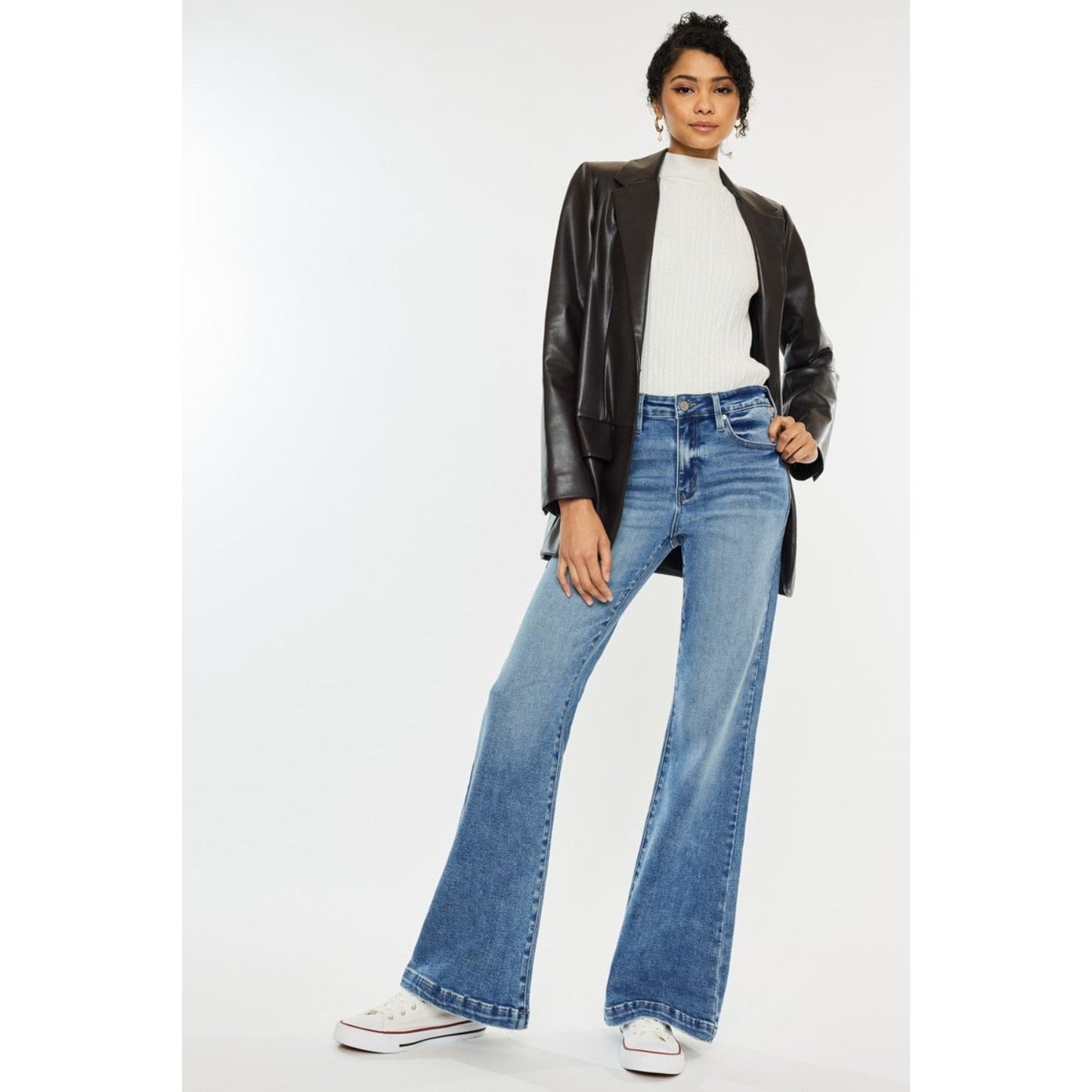 Kancan Wide Leg Jeans