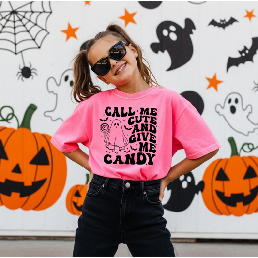 Call Me Cute Kids Tee