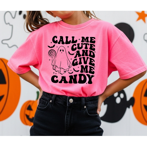 Call Me Cute Kids Tee