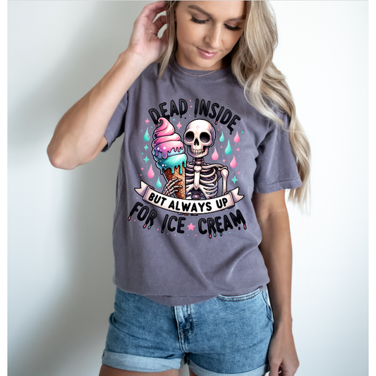 Dead Inside Ice Cream Tee or Tank