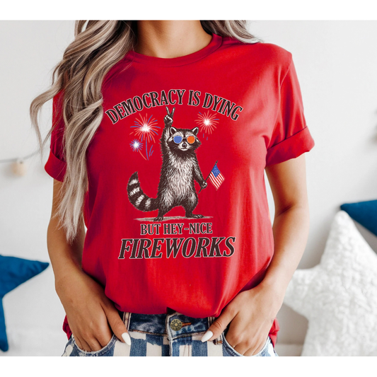 Democracy is Dyin Tee or Tank