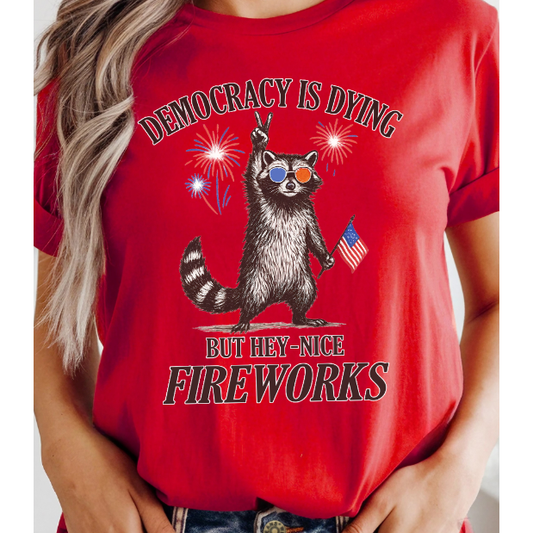 Democracy is Dyin Tee or Tank
