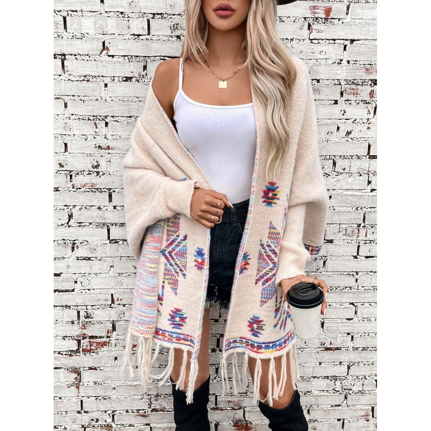 Fringed Out Cardigan
