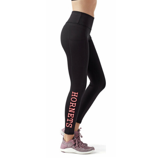 Hornets Filled with School Spirit Leggings