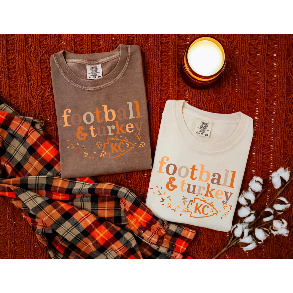 Football Turkey Tee or Sweatshirt