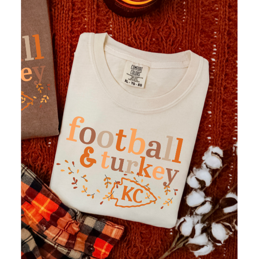 Football Turkey Tee or Sweatshirt