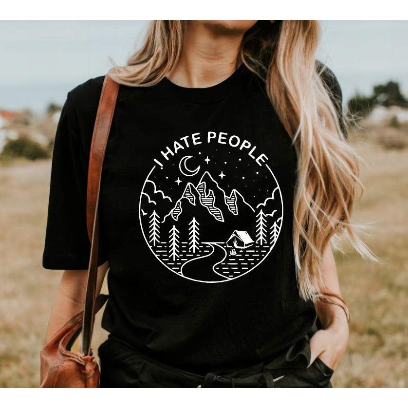 Hate People Tee