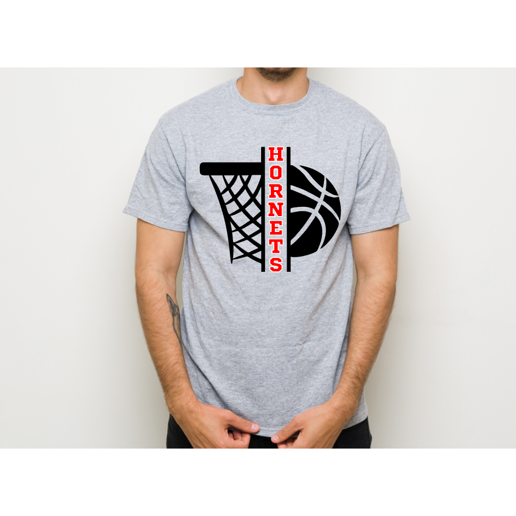 Hoopin' Hornets Tee or Sweatshirt