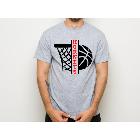 Hoopin' Hornets Tee or Sweatshirt