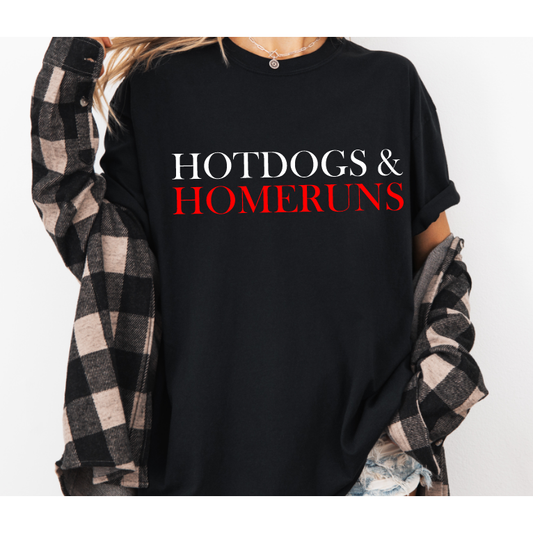 Hotdogs & Homeruns Tee