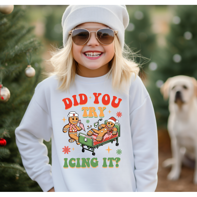 Try Icing It Kids/Adult Tee or Sweatshirt