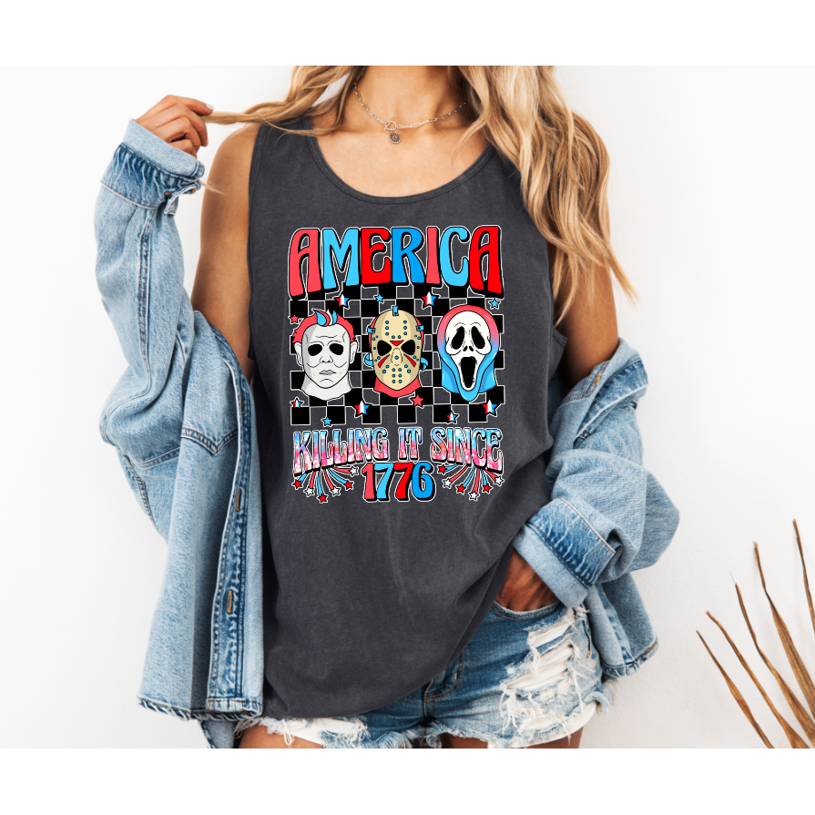 Killin' It-4th of July Tank or Tee