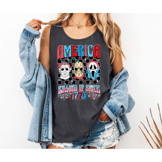 Killin' It-4th of July Tank or Tee