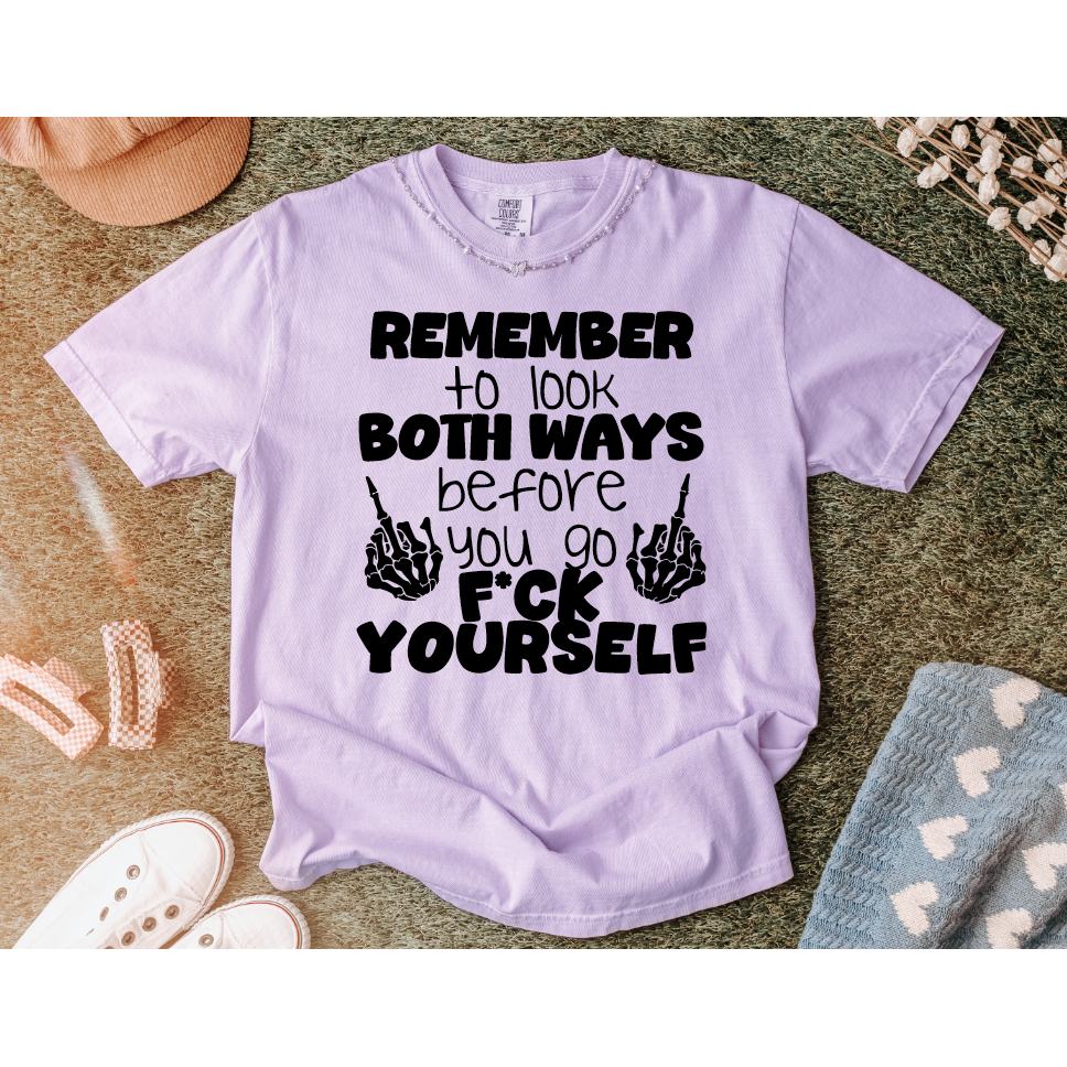 Look Both Ways Tee