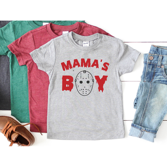 Mama's Boy Kids or Adult Tee