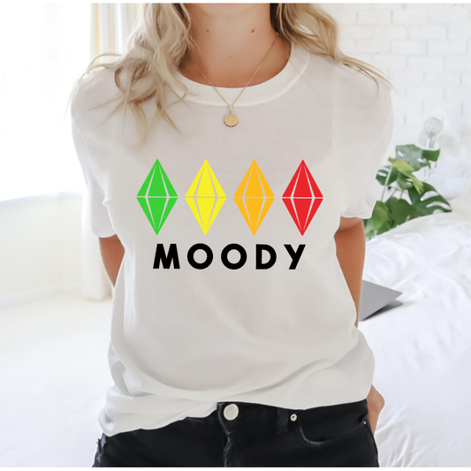 Moody Sim Tee or Sweatshirt