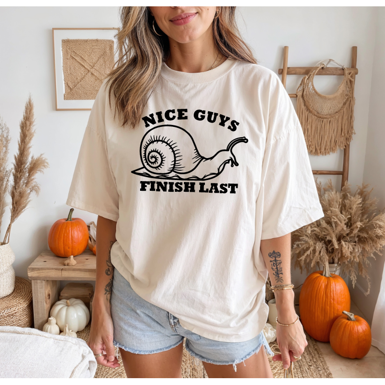 Nice Guys Finish Last Tee or Tank