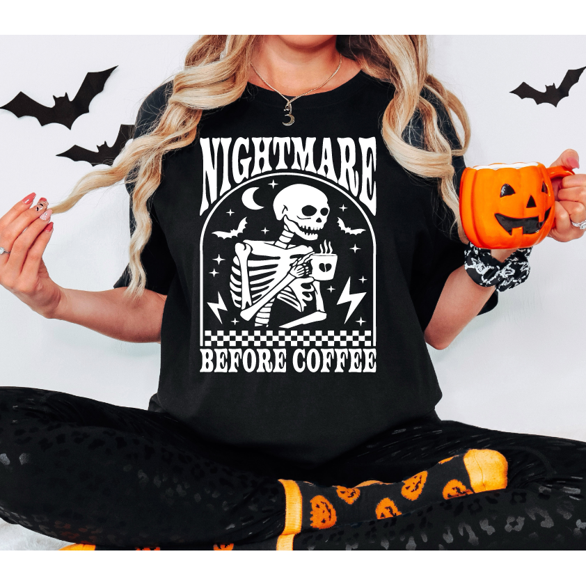 Nightmare Before Coffee Tee or Sweatshirt