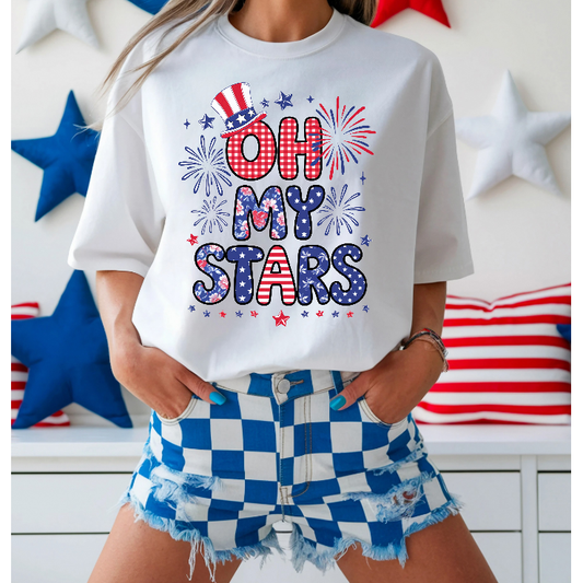 Oh My Stars-4th of July Tee or Tank