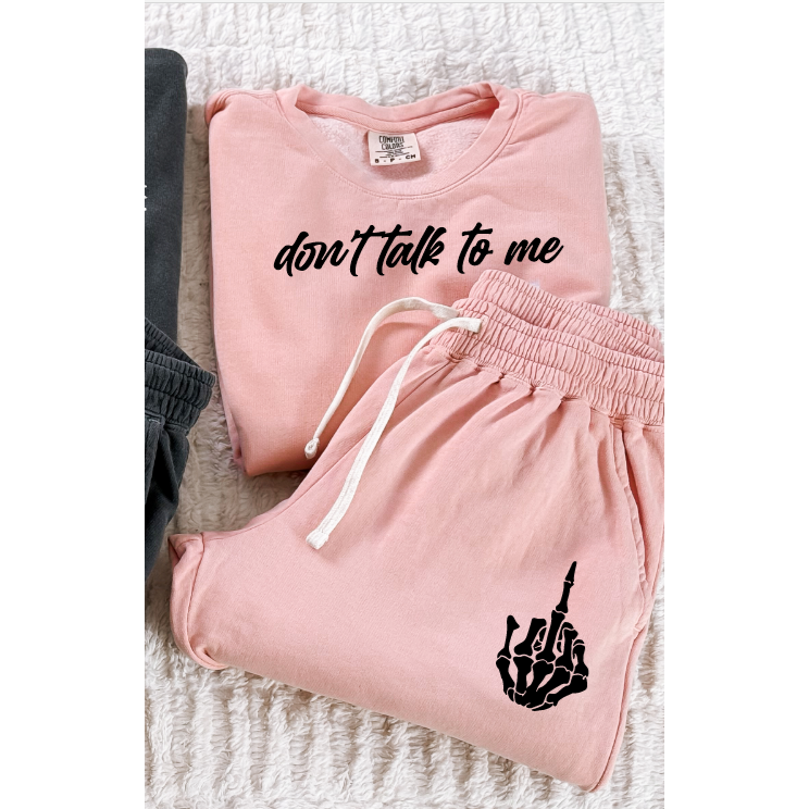 Don't Talk to Me Lounge Set