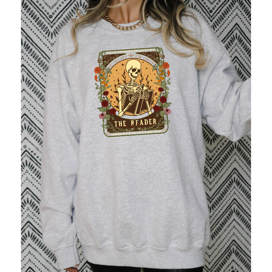 The Reader Tarot Sweatshirt or Tee