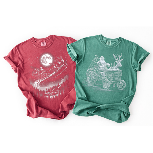 Santa's Coming to Town Tee (each sold separately)