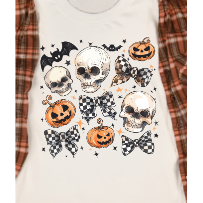 Skulls, Bats, and Jacks, OH MY! Tee