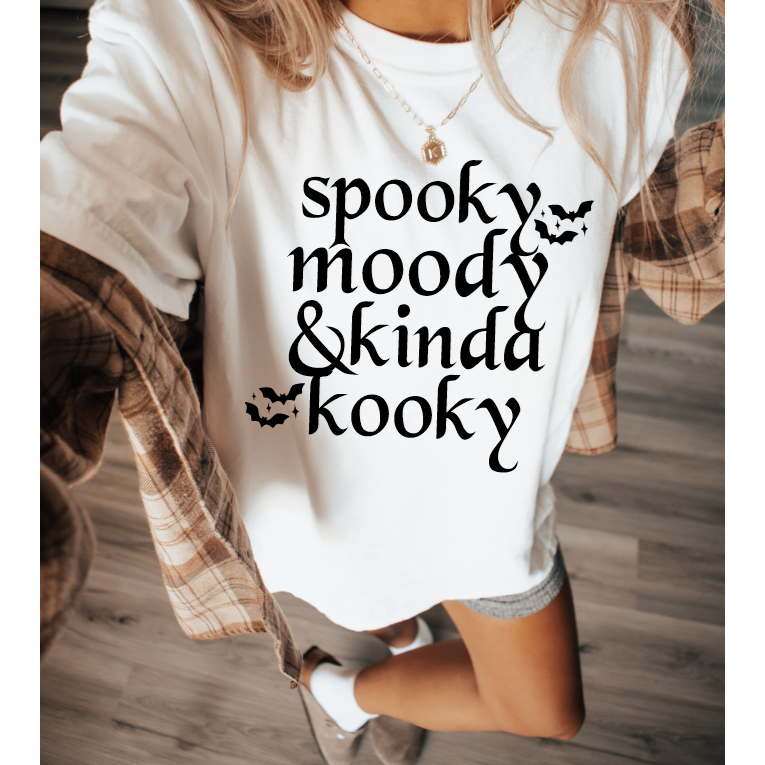 Spooky, Moody, Kinda Kooky Tee or Tank