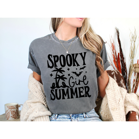 Spooky Girl Summer Tee or Tank
