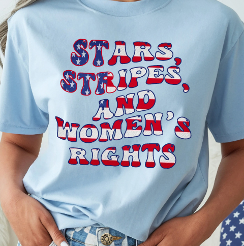 Stars, Stripes & Women's Rights Tee or Tank