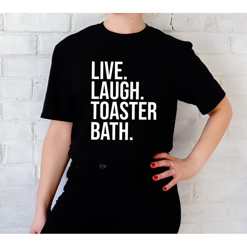 Live Laugh Emo Version Tee