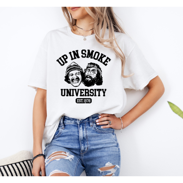 Up In Smoke University Tee