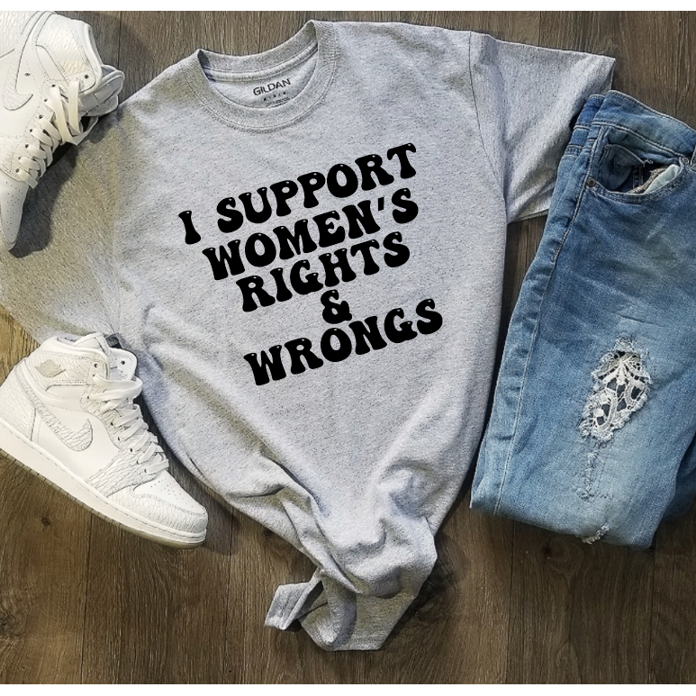 Women's Rights & Wrongs Tee