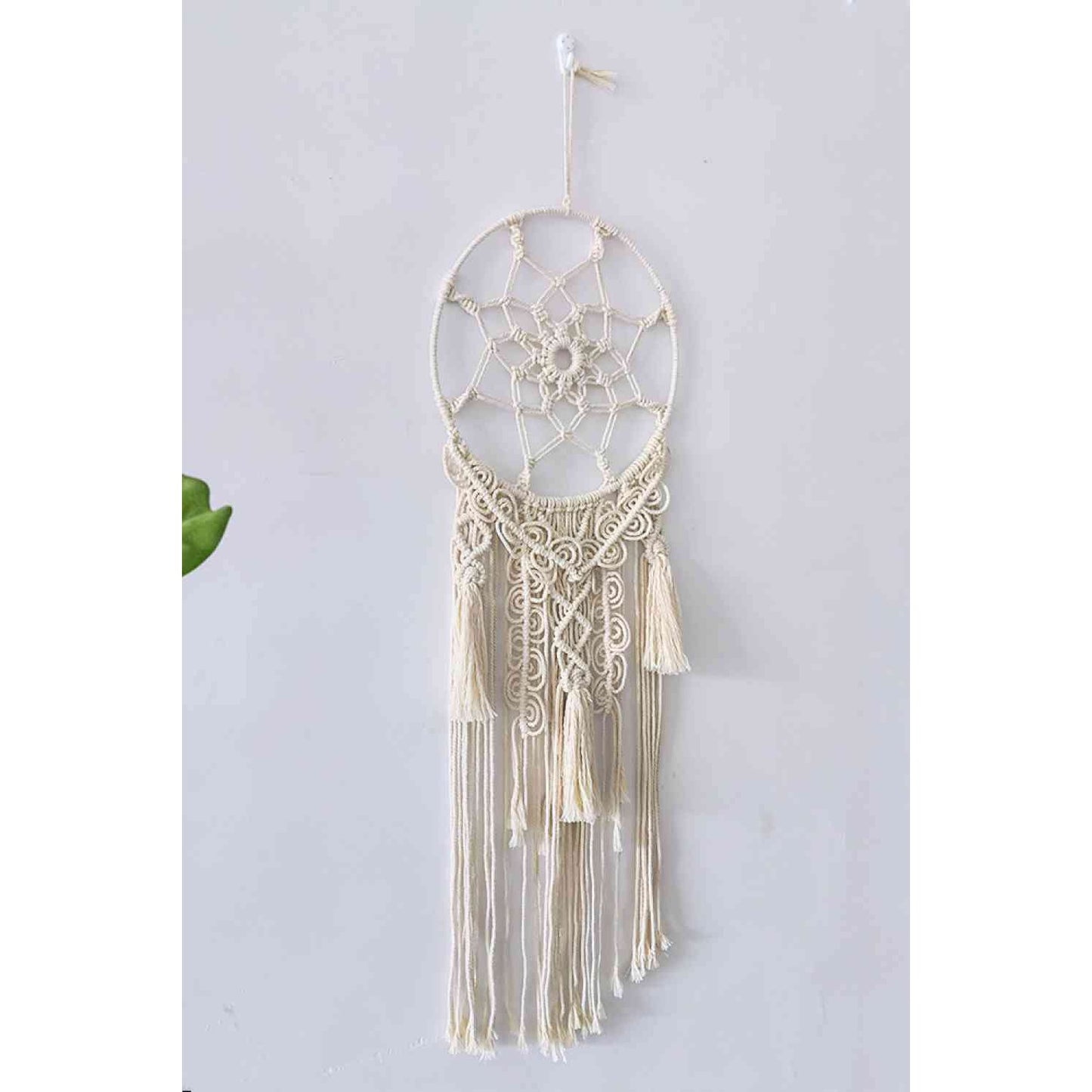 Macrame Fringe Wall Hanging Decor