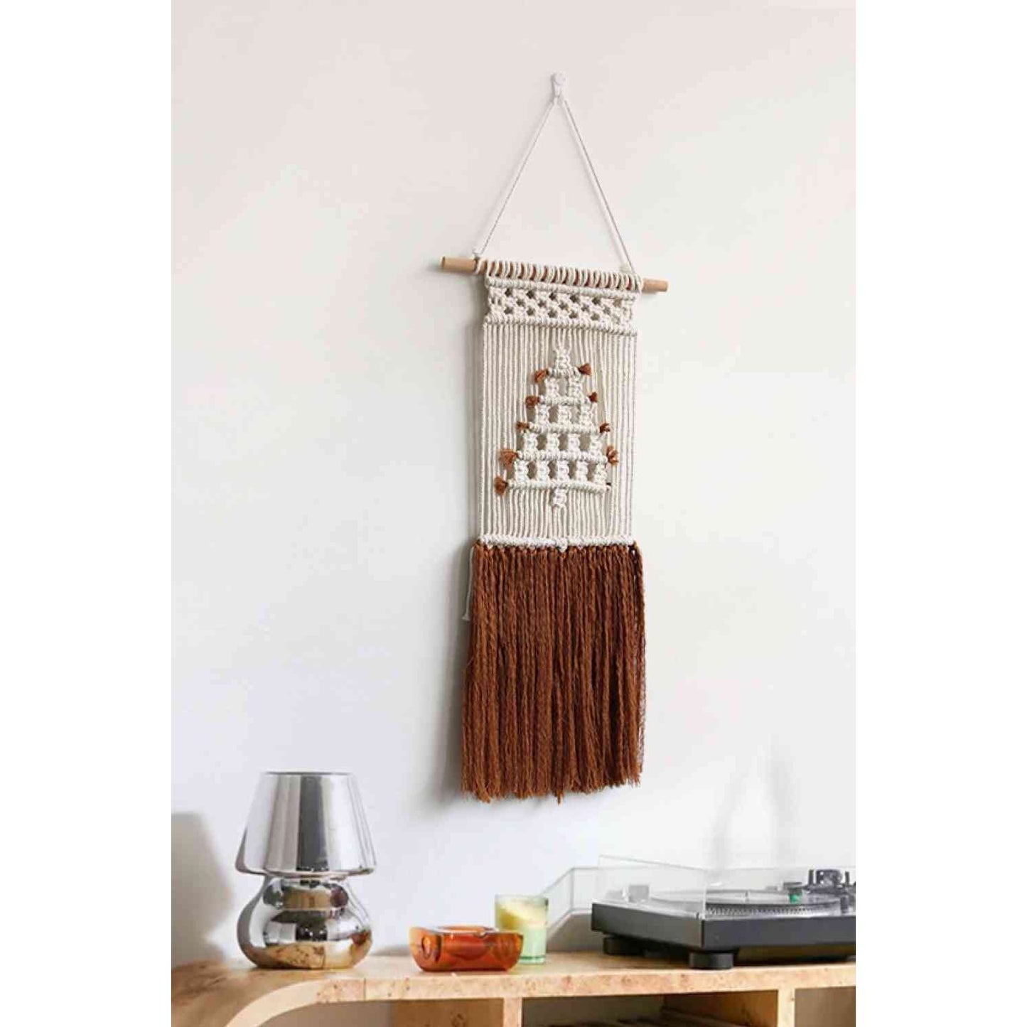 Macrame Fringe Wall Hanging