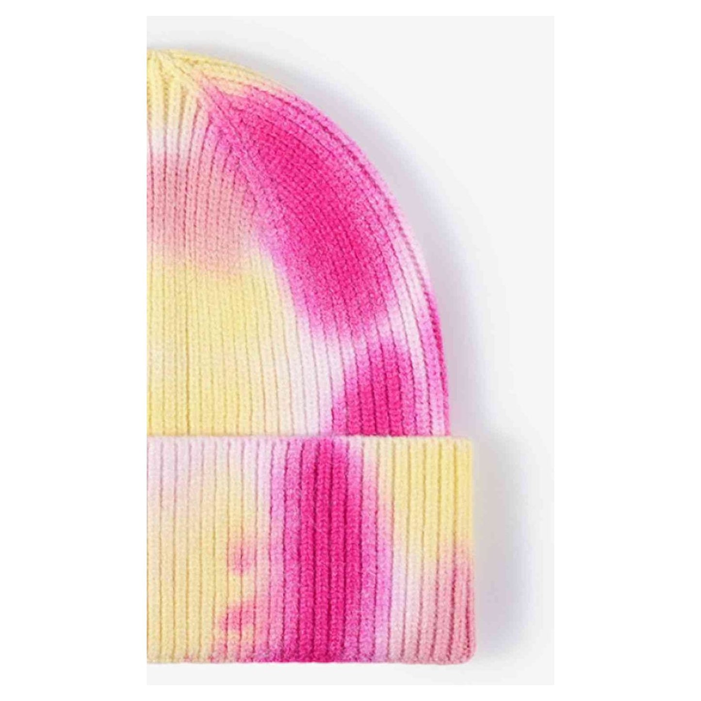 Tie-Dye Cuffed Knit Beanie