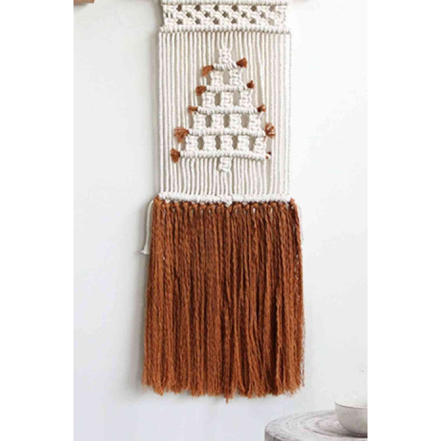 Macrame Fringe Wall Hanging