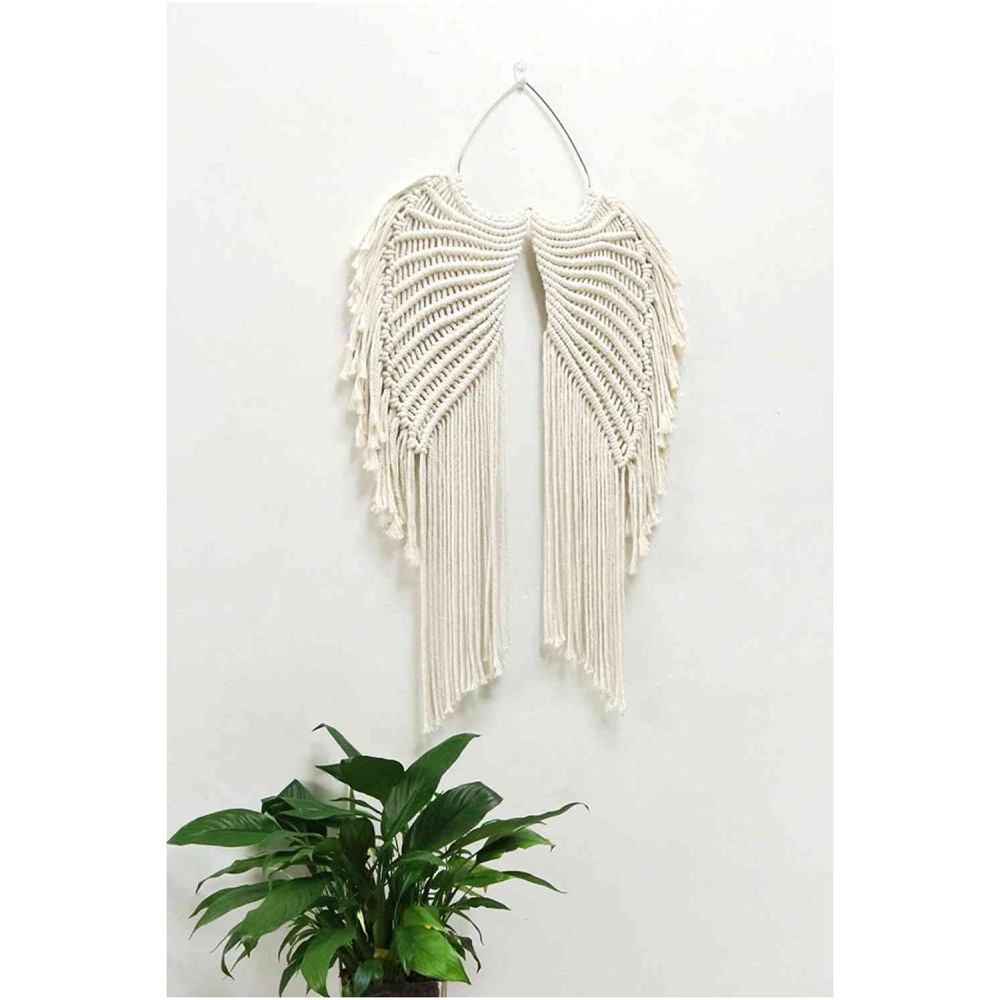 Macrame Angel Wings Wall Hanging