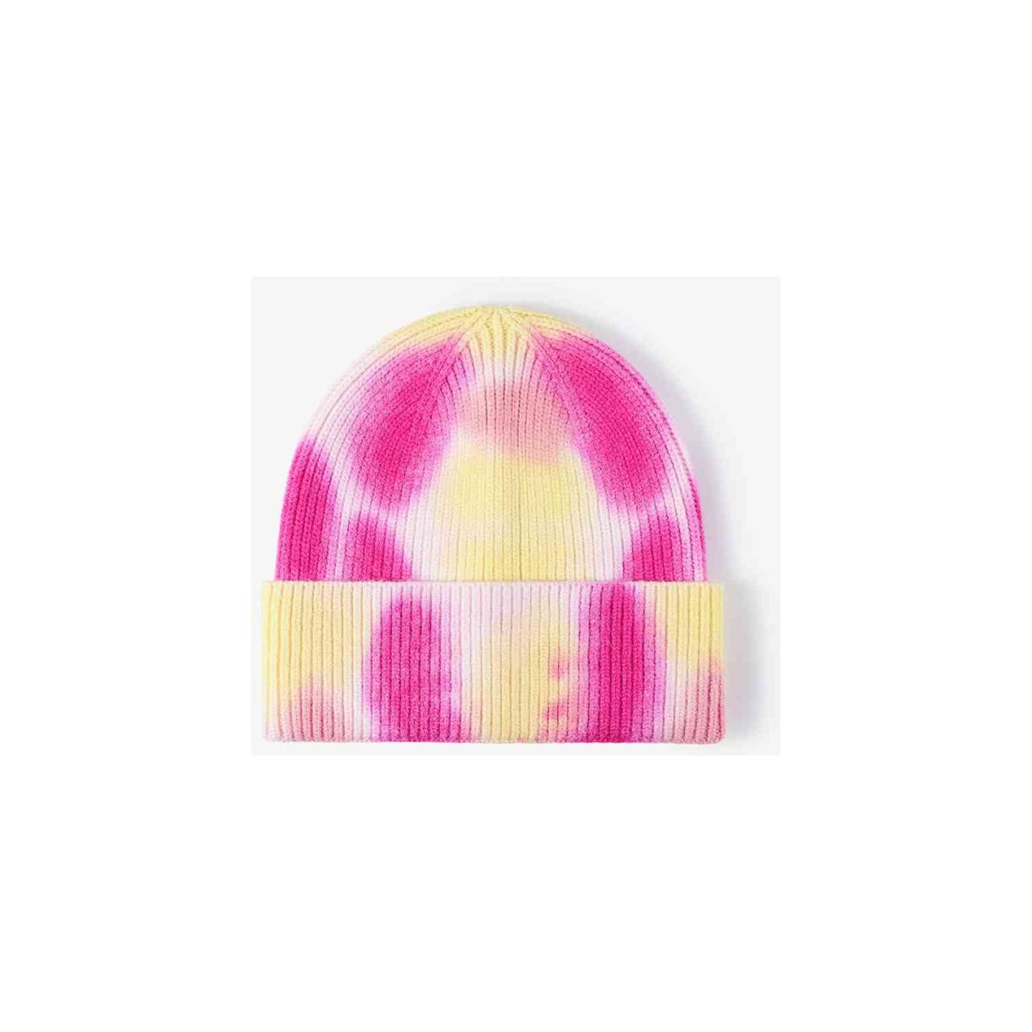 Tie-Dye Cuffed Knit Beanie