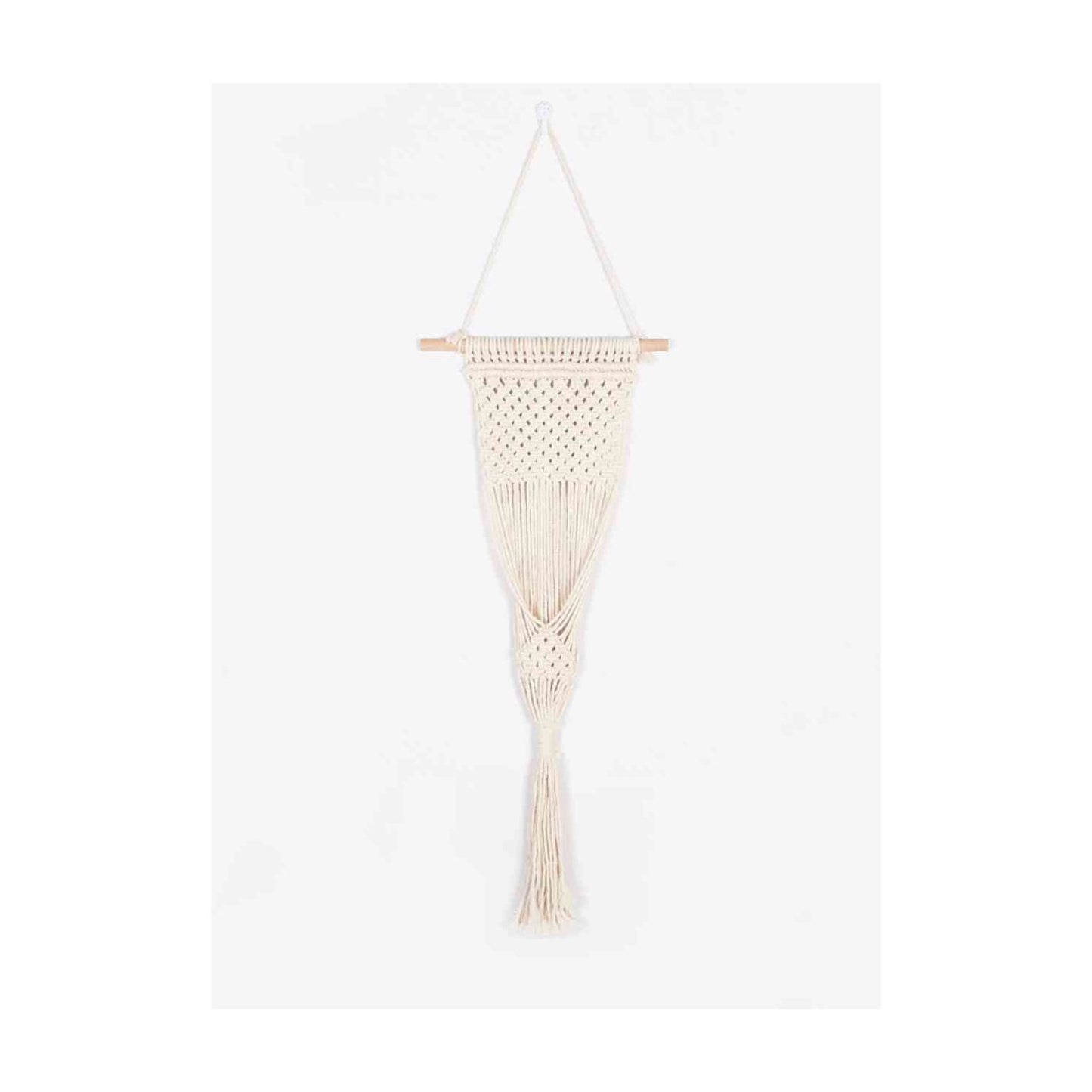 Macrame Basket Wall Hanging