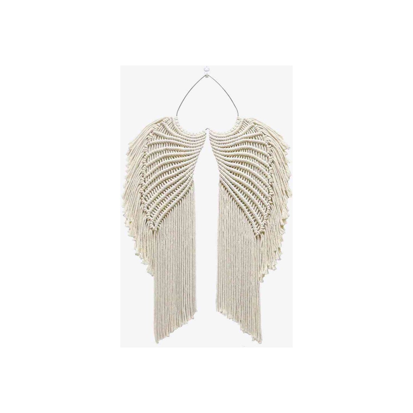 Macrame Angel Wings Wall Hanging