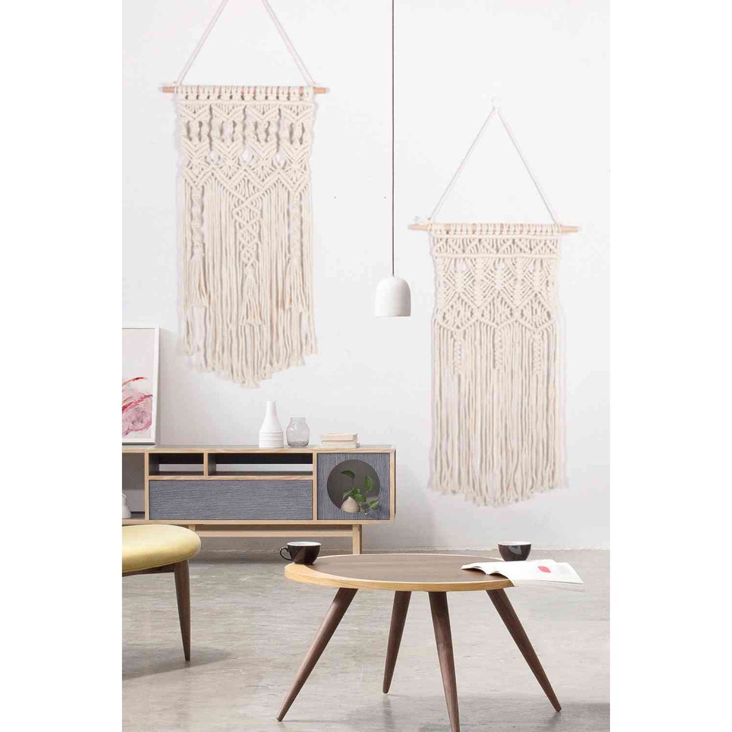 Macrame Bohemian Hand Woven Fringe Wall Hanging