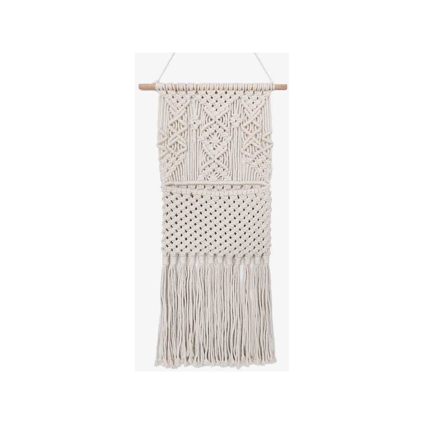 Macrame Storage Pocket Wall Hanging