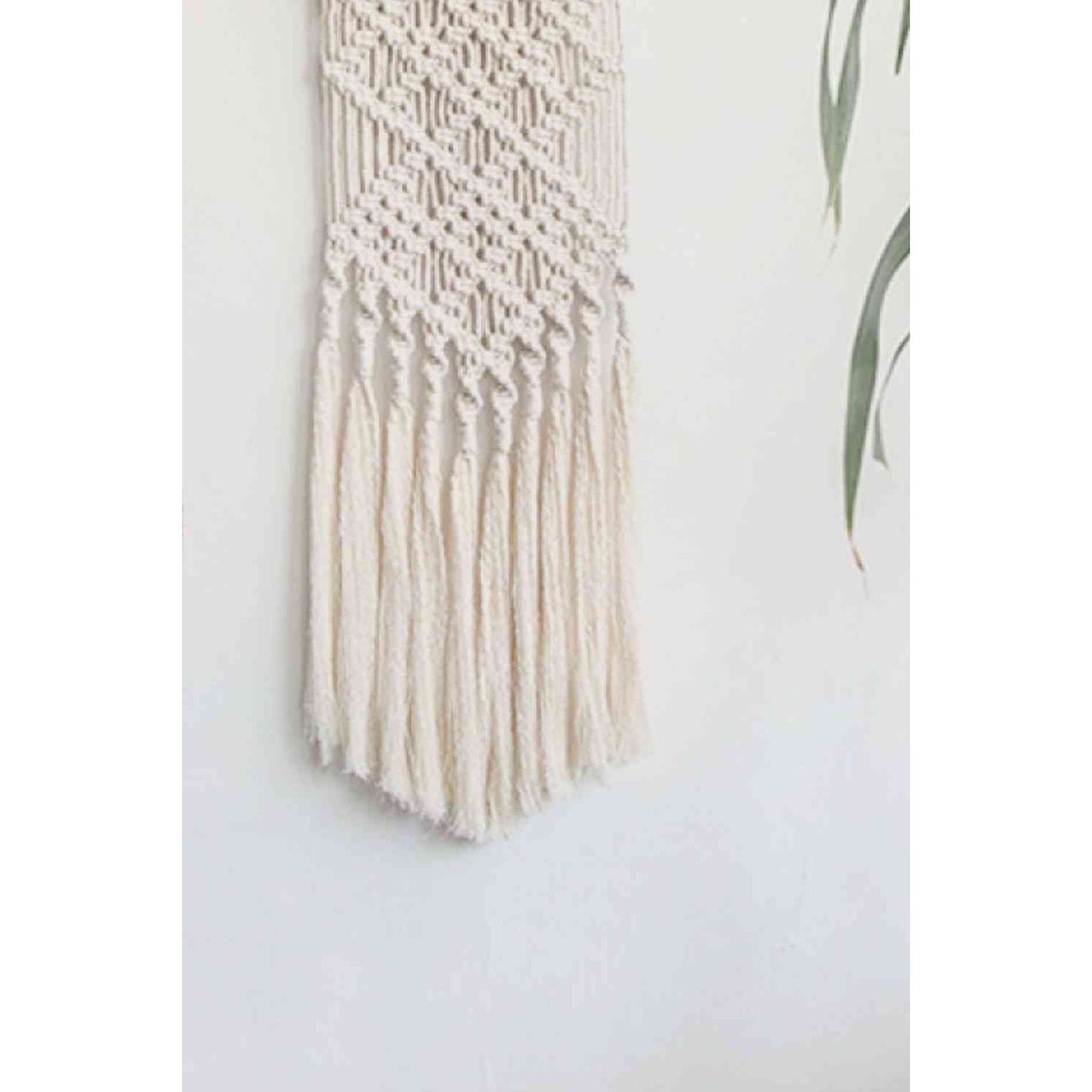 Macrame Fringe Wall Hanging