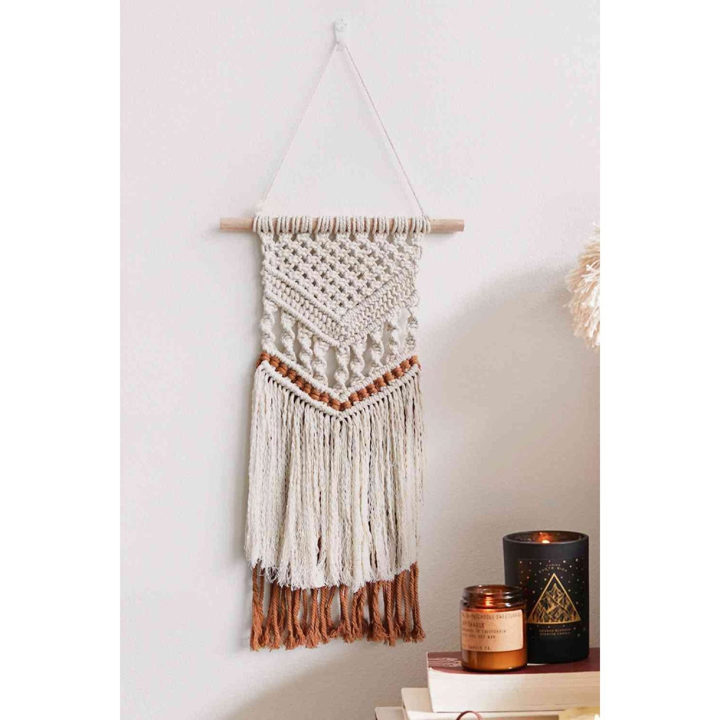 Macrame Fringe Wall Hanging