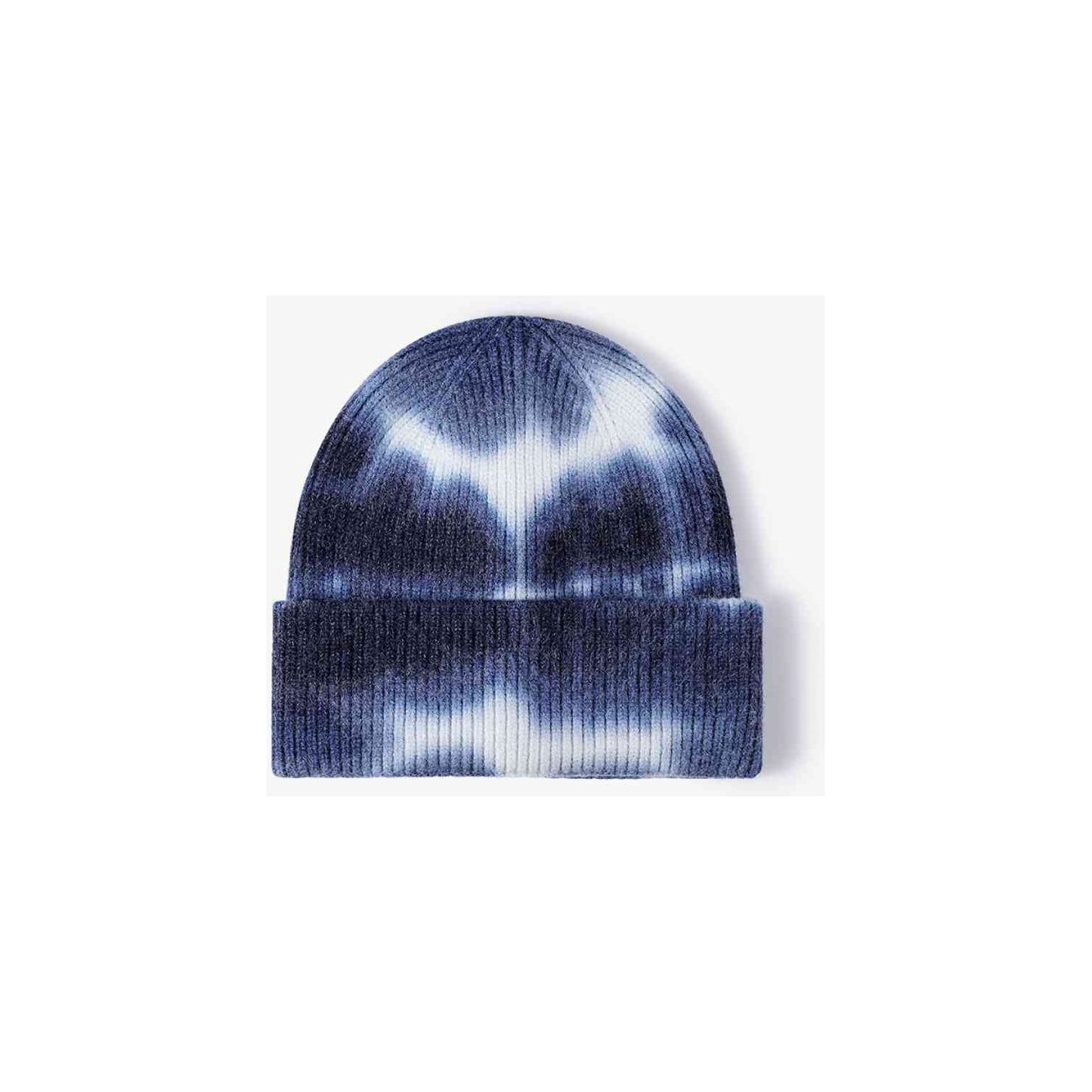 Tie-Dye Cuffed Knit Beanie