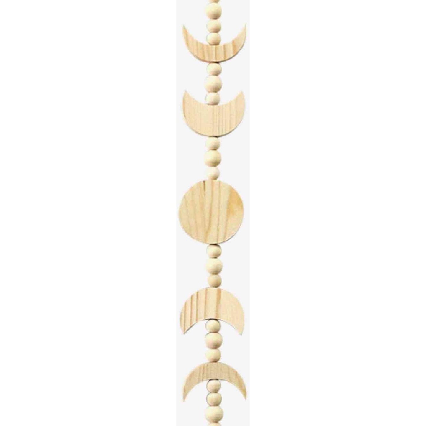 Wooden Tassel Wall Hanging