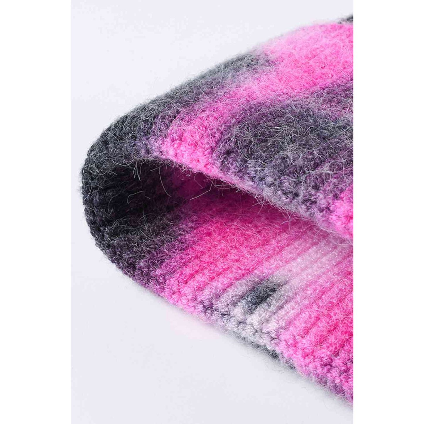 Tie-Dye Cuffed Knit Beanie