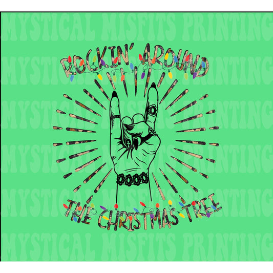 Rockin' Around The Christmas Tree SVG/PNG File Download